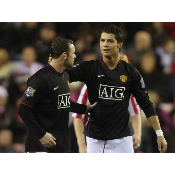 Cristiano Ronaldo Nike Manchester United 2007 2008 Away Soccer Jersey M - Picture 10 of 10